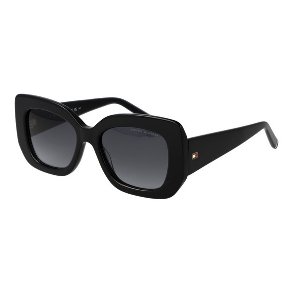 Tommy Hilfiger Black Women Sunglasses TO-1027240 Tommy Hilfiger Black Women Sunglasses TO-1027240
