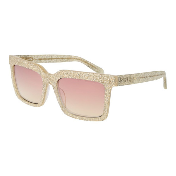 GCDS Gold Unisex Sunglasses GCDS Gold Unisex Sunglasses