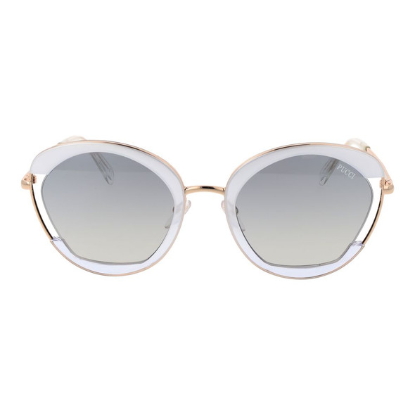 Emilio Pucci Gold Women Sunglasses PU-1026499 Emilio Pucci Gold Women Sunglasses PU-1026499