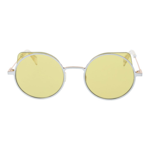 Yohji Yamamoto White Unisex Sunglasses Yohji Yamamoto White Unisex Sunglasses