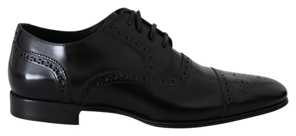 Black Leather Men Derby Formal Loafers Shoes Black Leather Men Derby Formal Loafers Shoes