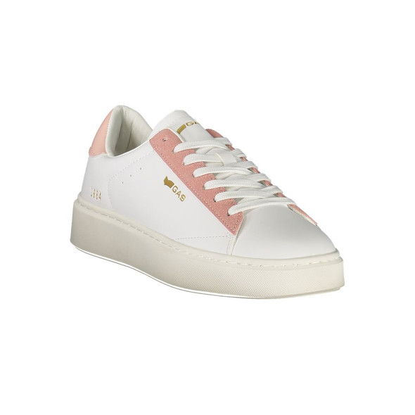 Gas White Polyester Women Sneaker GA-38721 Gas White Polyester Women Sneaker GA-38721