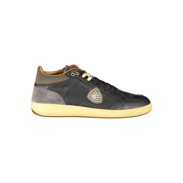 Black Polyester Sneaker BL-31659 Black Polyester Sneaker BL-31659