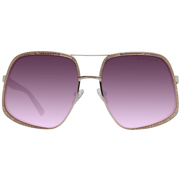 Marciano by Guess Gold Women Sunglasses MA-1049349 Marciano by Guess Gold Women Sunglasses MA-1049349