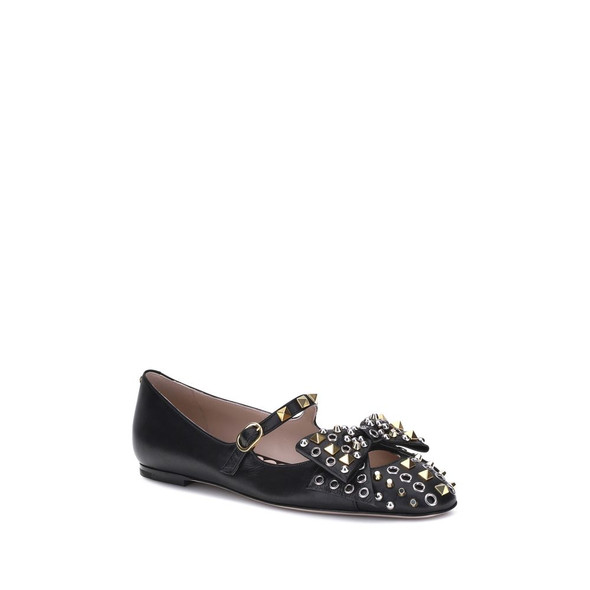 Valentino Garavani Mary-Jane Bowow Ballerinas Valentino Garavani Mary-Jane Bowow Ballerinas