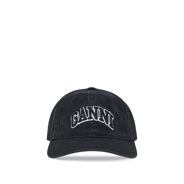 Ganni Logo Baseball Cap Ganni Logo Baseball Cap
