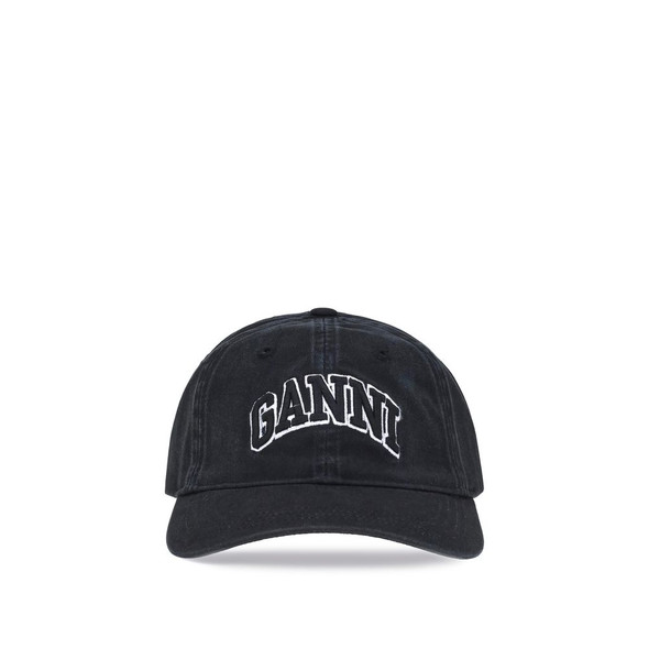 Ganni Logo Baseball Cap Ganni Logo Baseball Cap