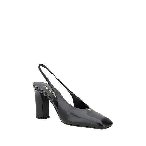 Black Calf Leather Pumps Black Calf Leather Pumps