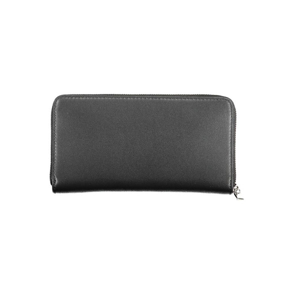 Calvin Klein Black Polyethylene Wallet CA-14462 Calvin Klein Black Polyethylene Wallet CA-14462
