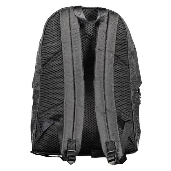 Calvin Klein Black Polyester Backpack CA-10405 Calvin Klein Black Polyester Backpack CA-10405