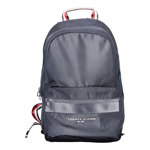Tommy Hilfiger Blue Polyester Backpack TO-13964 Tommy Hilfiger Blue Polyester Backpack TO-13964
