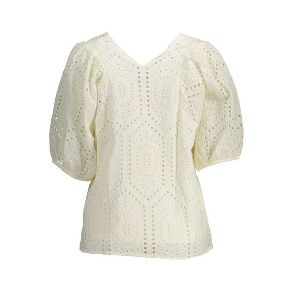 Gant White Cotton Women T-Shirt Gant White Cotton Women T-Shirt
