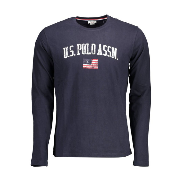 U.S. POLO ASSN. Blue Cotton T-Shirt US-16890 U.S. POLO ASSN. Blue Cotton T-Shirt US-16890