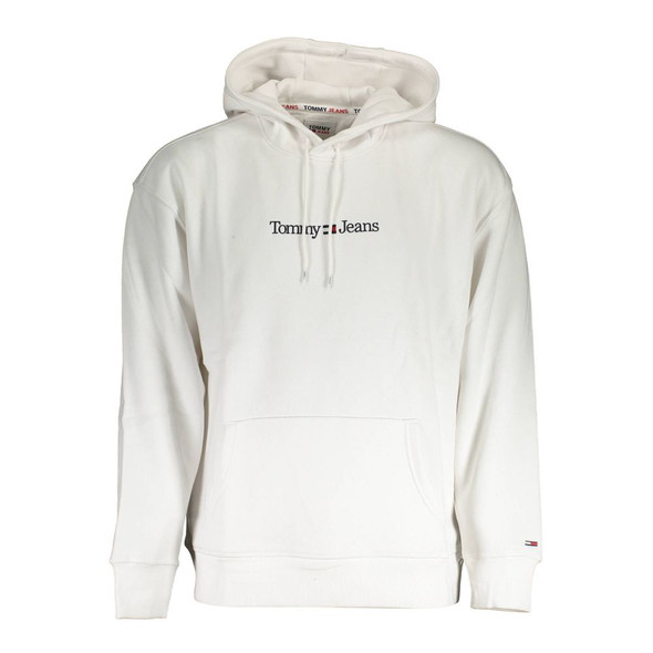Tommy Hilfiger White Cotton Men Sweater TO-17047 Tommy Hilfiger White Cotton Men Sweater TO-17047