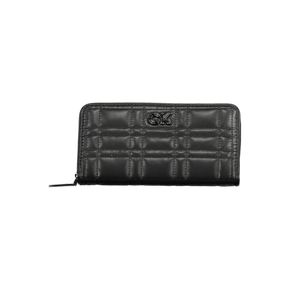 Calvin Klein Black Polyester Wallet CA-17097 Calvin Klein Black Polyester Wallet CA-17097
