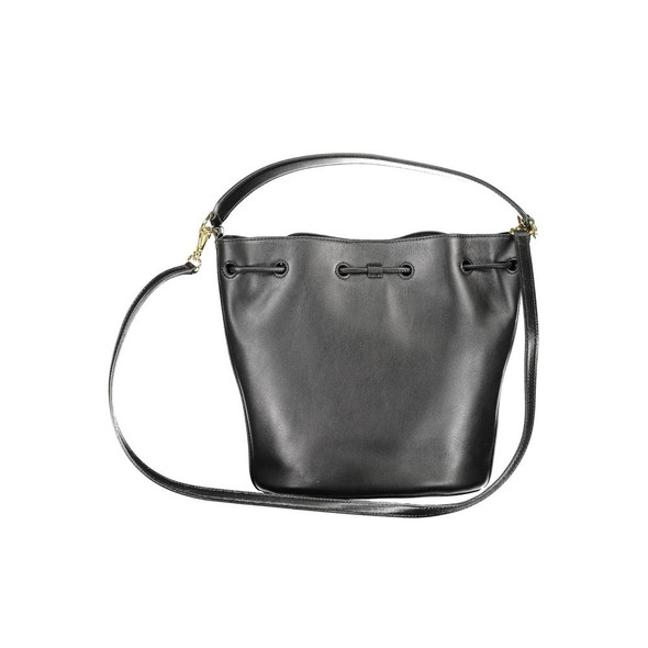 Ralph Lauren Black Leather Handbag RA-13187 Ralph Lauren Black Leather Handbag RA-13187