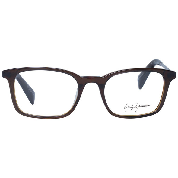 Yohji Yamamoto Brown Unisex Optical Frames YO-1057964 Yohji Yamamoto Brown Unisex Optical Frames YO-1057964
