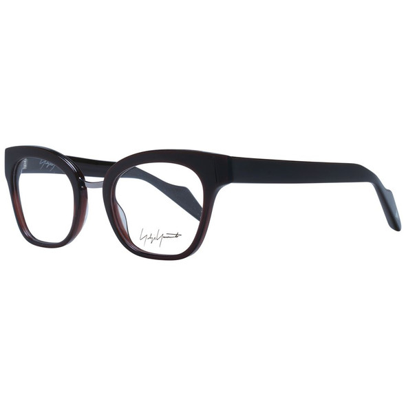 Yohji Yamamoto Brown Unisex Optical Frames YO-1058009 Yohji Yamamoto Brown Unisex Optical Frames YO-1058009