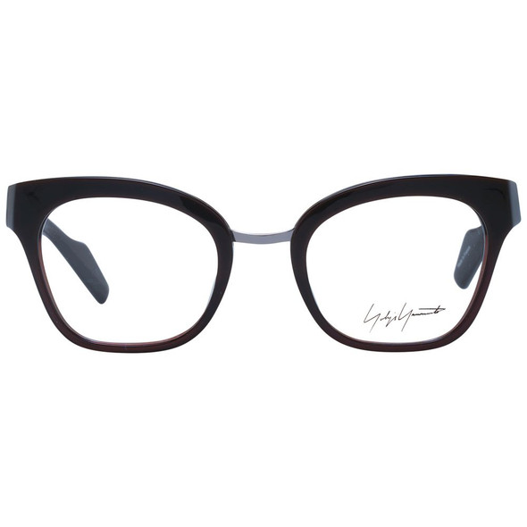 Yohji Yamamoto Brown Unisex Optical Frames YO-1058009 Yohji Yamamoto Brown Unisex Optical Frames YO-1058009