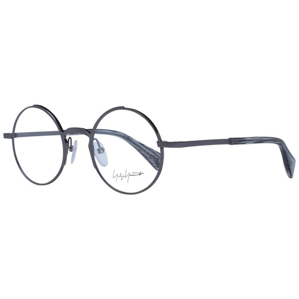 Yohji Yamamoto Gray Unisex Optical Frames YO-1058014 Yohji Yamamoto Gray Unisex Optical Frames YO-1058014