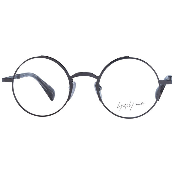 Yohji Yamamoto Gray Unisex Optical Frames YO-1058014 Yohji Yamamoto Gray Unisex Optical Frames YO-1058014