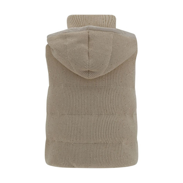 Brunello Cucinelli Hooded Down Vest Brunello Cucinelli Hooded Down Vest