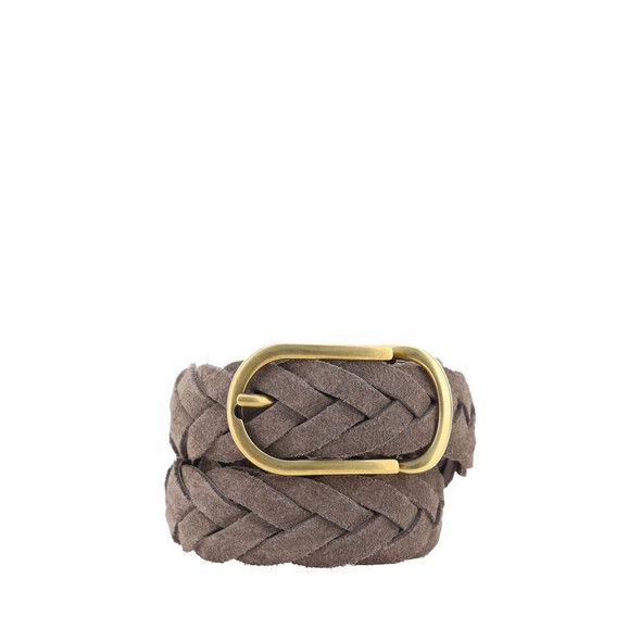 Brunello Cucinelli Leather belt braided design Brunello Cucinelli Leather belt braided design