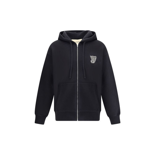 Valentino Logoed Hoodie Valentino Logoed Hoodie