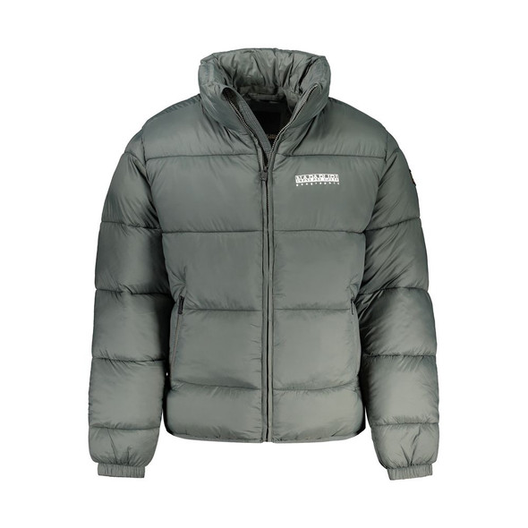 Napapijri Green Polyamide Jacket NA-32293 Napapijri Green Polyamide Jacket NA-32293