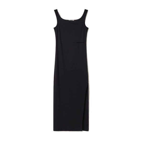 Black Cotton Dress HI-15611 Black Cotton Dress HI-15611