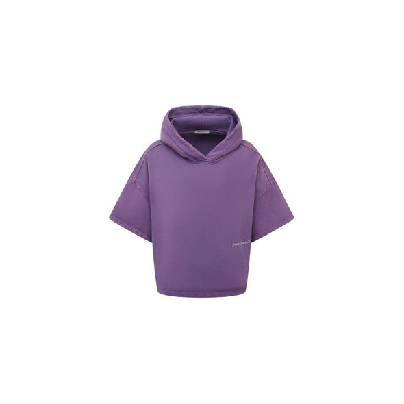 Hinnominate Purple Cotton Sweater Hinnominate Purple Cotton Sweater