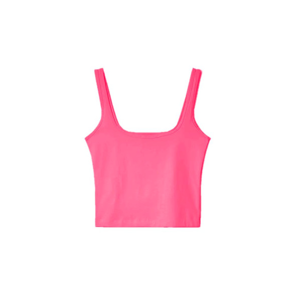 Hinnominate Fuchsia Cotton Tops & T-Shirt Hinnominate Fuchsia Cotton Tops & T-Shirt