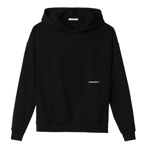 Hinnominate Black Cotton Sweater HI-15601 Hinnominate Black Cotton Sweater HI-15601
