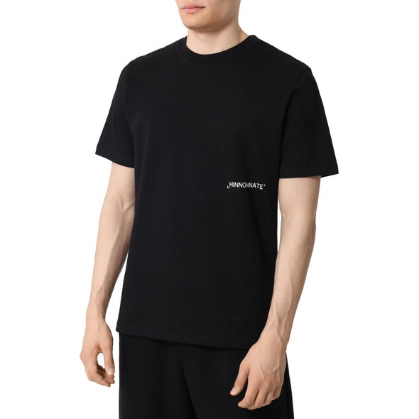 Hinnominate Black Cotton T-Shirt HI-15580 Hinnominate Black Cotton T-Shirt HI-15580
