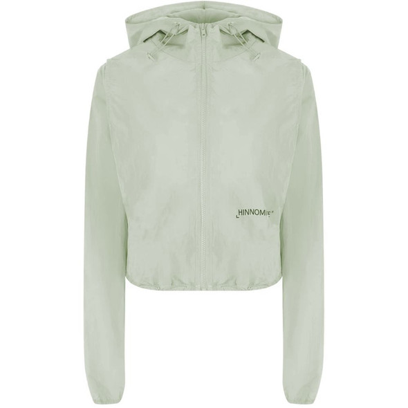 Hinnominate Green Nylon Jackets & Coat Hinnominate Green Nylon Jackets & Coat