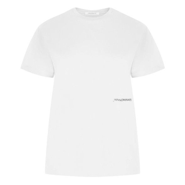 Hinnominate White Cotton Tops & T-Shirt HI-15559 Hinnominate White Cotton Tops & T-Shirt HI-15559