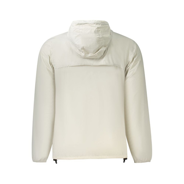 K-WAY Beige Polyamide Men Jacket K-WAY Beige Polyamide Men Jacket