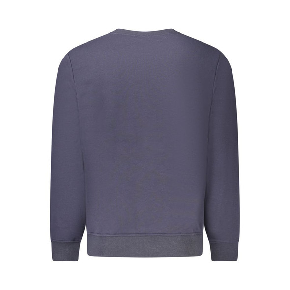 K-WAY Blue Cotton Men Sweater K-WAY Blue Cotton Men Sweater
