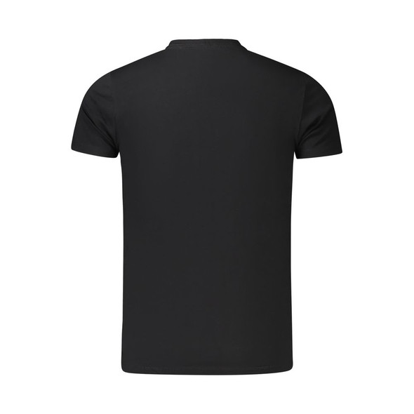 Black Cotton Men T-Shirt PE-38846 Black Cotton Men T-Shirt PE-38846