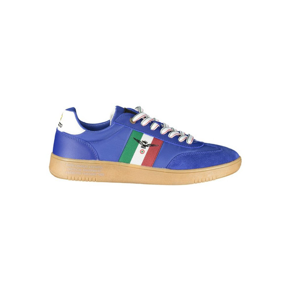 Esercito 1659 Blue Leather Men Sneaker Esercito 1659 Blue Leather Men Sneaker