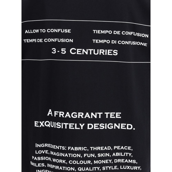 Moschino T-shirt whit maxi print Moschino T-shirt whit maxi print