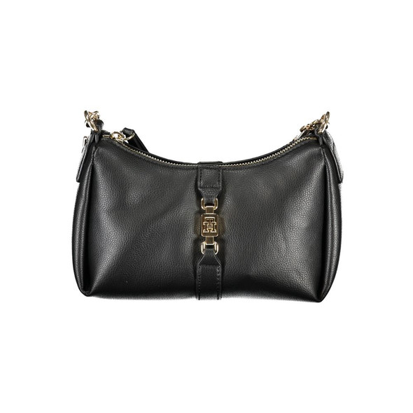 Black Polyester Handbag TO-26074 Black Polyester Handbag TO-26074