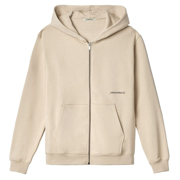 Hinnominate Beige Cotton Sweater HI-15640 Hinnominate Beige Cotton Sweater HI-15640