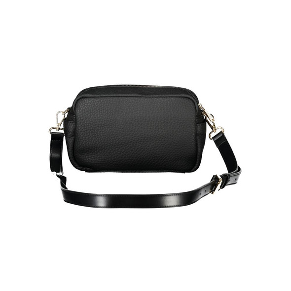 Mario Valentino Black Polyethylene Handbag VA-33502 Mario Valentino Black Polyethylene Handbag VA-33502
