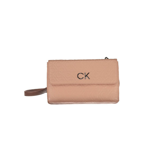 Pink Polyester Handbag CA-16813 Pink Polyester Handbag CA-16813
