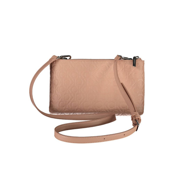 Pink Polyester Handbag CA-16813 Pink Polyester Handbag CA-16813