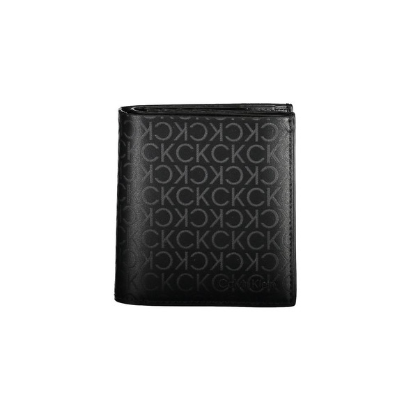 Black Polyester Wallet CA-17628 Black Polyester Wallet CA-17628