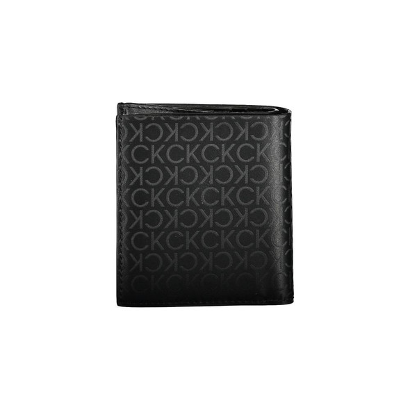 Black Polyester Wallet CA-17628 Black Polyester Wallet CA-17628