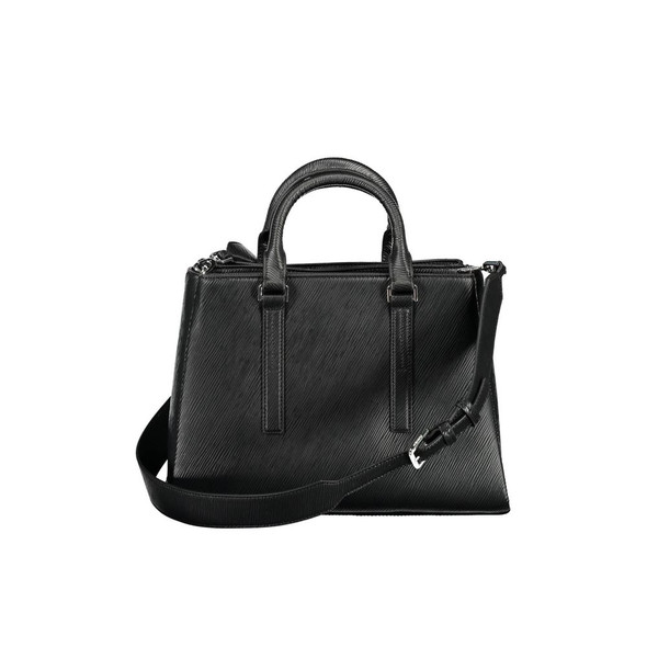 Calvin Klein Black Polyester Handbag CA-17723 Calvin Klein Black Polyester Handbag CA-17723