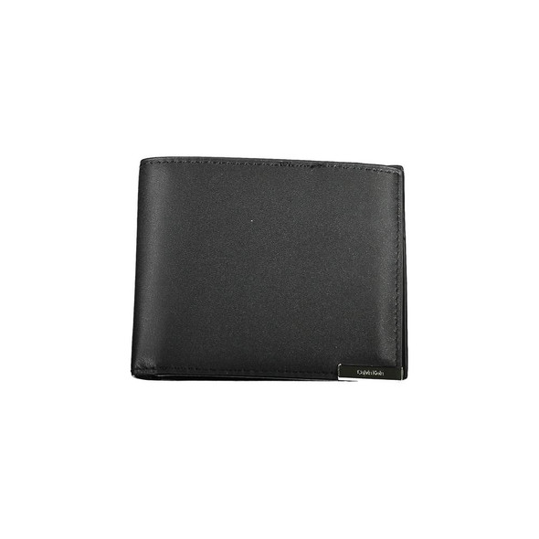 Calvin Klein Black Polyethylene Wallet CA-17751 Calvin Klein Black Polyethylene Wallet CA-17751